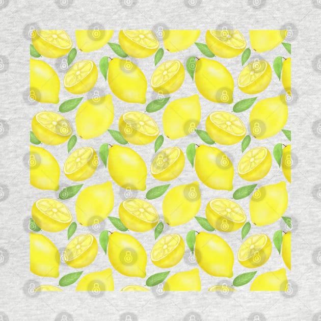 Sicilian Lemons pattern by Juliana Costa